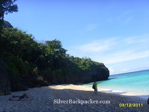 Puka Beach Boracay western end