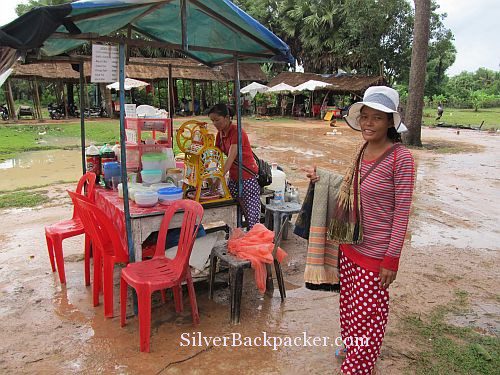Why I eat local - Local Food stall Ta Prohm Cambodia