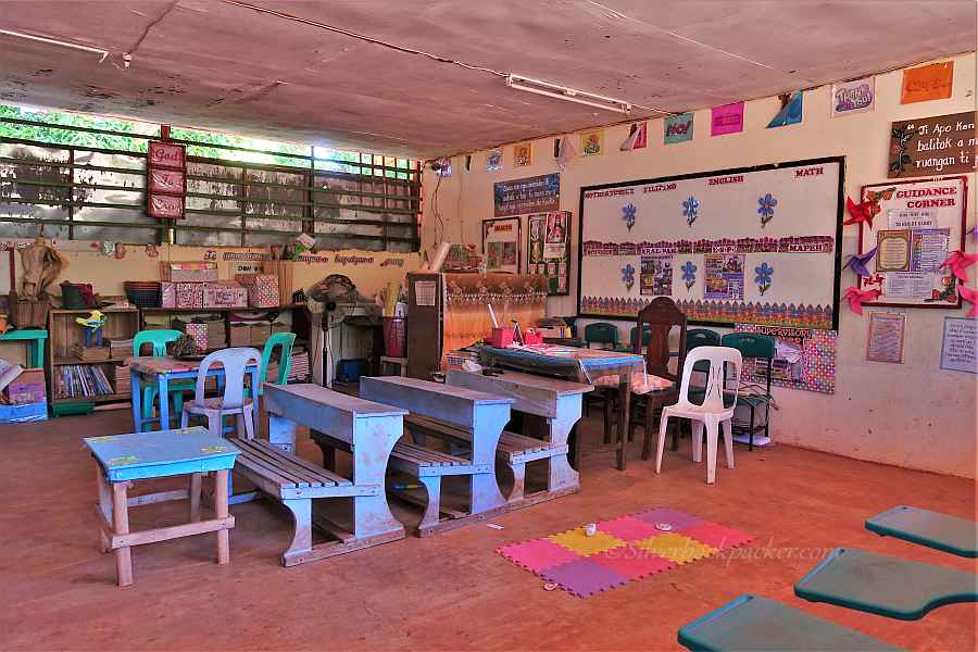 Liguis Elementary School Classroom, La Paz, Abra, Philippines