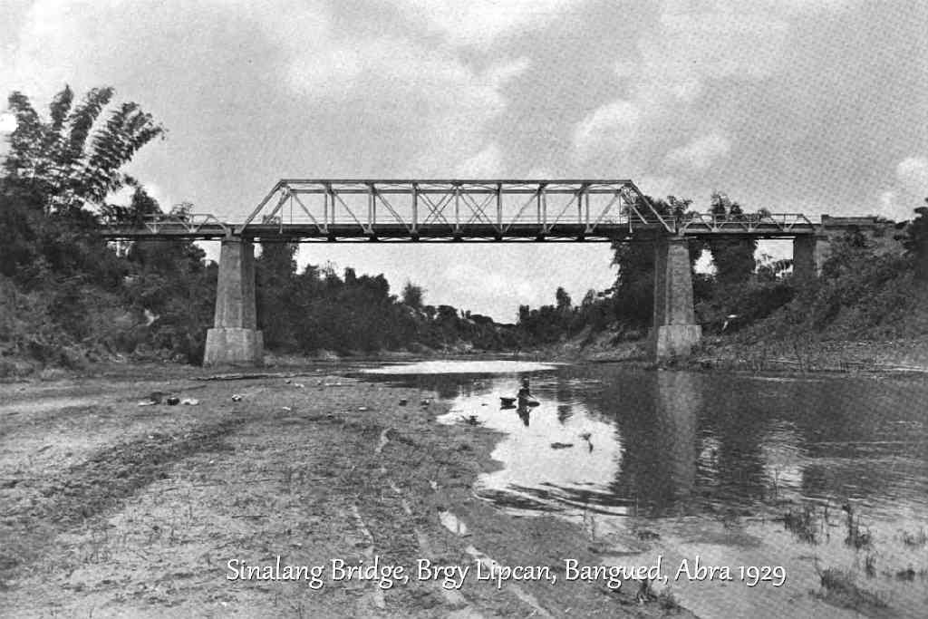 Sinalang Bridge, Brgy Lipcan, Bangued, Abra 1929