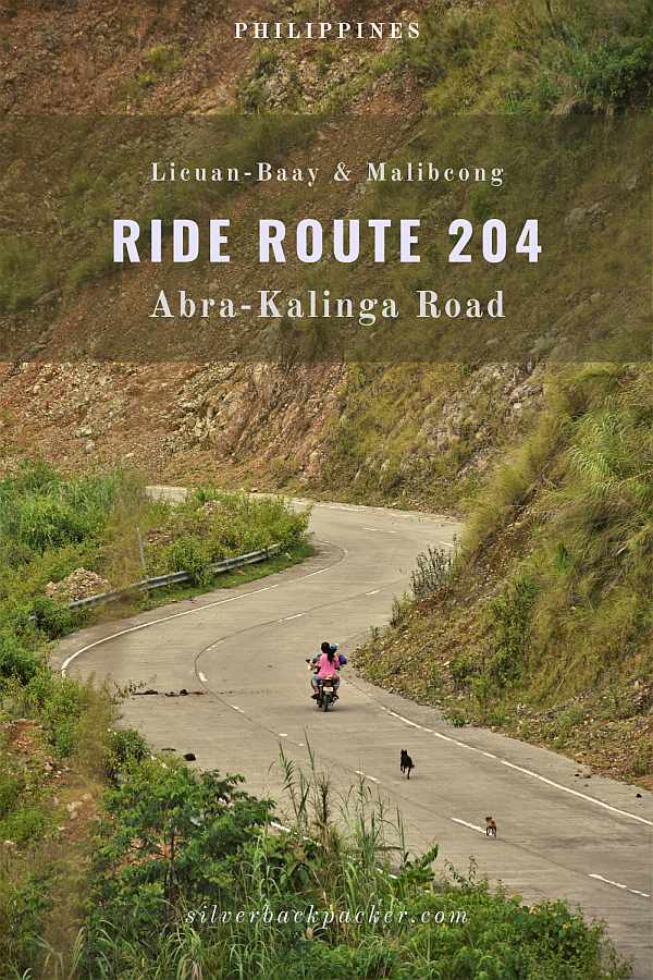 Abra Kalinga Road Route 204 Licuan-Baay Malibcong to Kalinga Road in Abra, Philippines