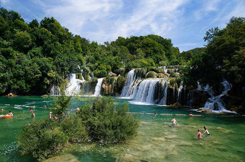 Krka National Park, Croatia Beautiful Waterfalls Around the World